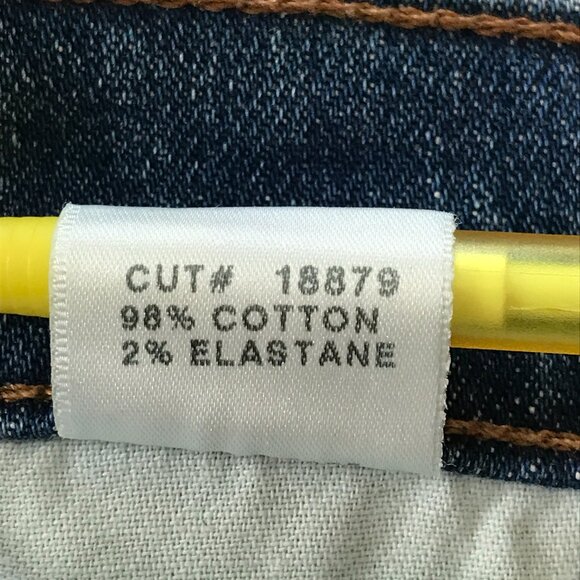 J Brand Cropped Ellis Jeans Women 30 Blue Mid Rise Medium Wash Stretch Preppy - Picture 11 of 13